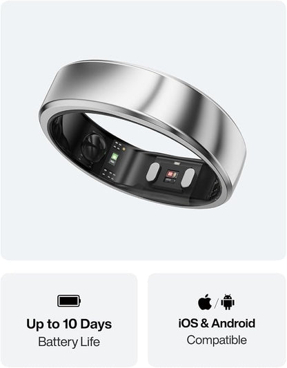 RingConn Gen 2 Air, Ultra-Thin AI Smart Ring, 10-Day Battery Life, - Image 8