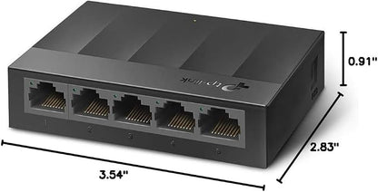 TP-Link Litewave 5 Port Gigabit Ethernet Switch | Desktop Ethernet Splitter | - Image 4
