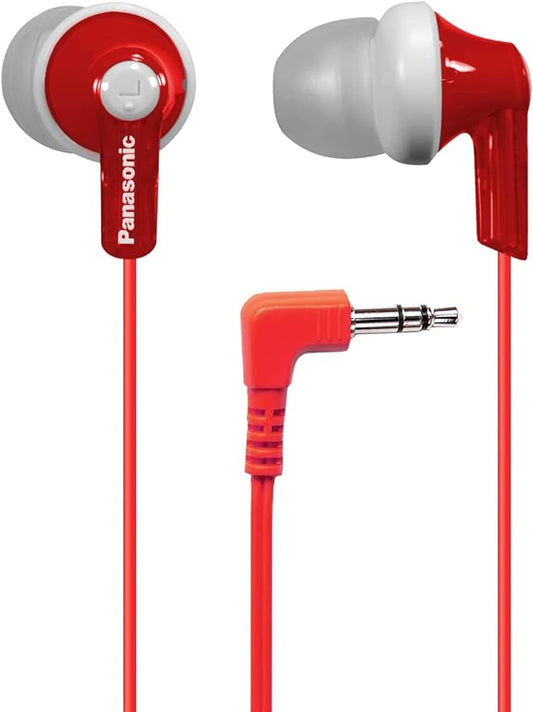 Panasonic ErgoFit Wired Earbuds, 3.5mm Jack In-Ear Headphones Wired by Panasonic