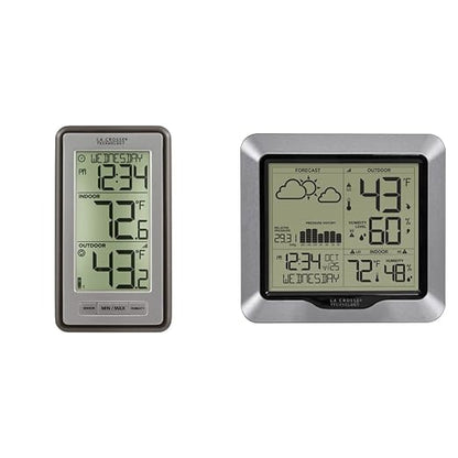 La Crosse Technology Wireless Digital Thermometer and Forecast Station Bundle by LaCrosseTechnology