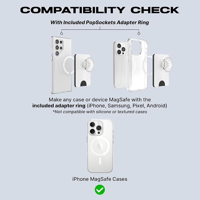 PopSockets Phone Wallet with Expanding Grip and Adapter Ring - Image 6