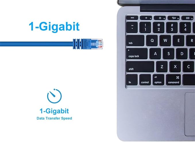 Monoprice 20FT 24AWG Cat6 550MHz UTP Ethernet Bare Copper Network Cable - Image 5