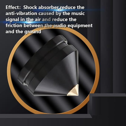 4Pcs Speaker Isolation Spikes Floor Protectors Shockproof Speaker Isolation - Image 4