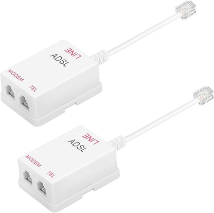 Uvital in-Line DSL Filter Splitter, ADSL Splitter Filter, DSL Filter by Uvital