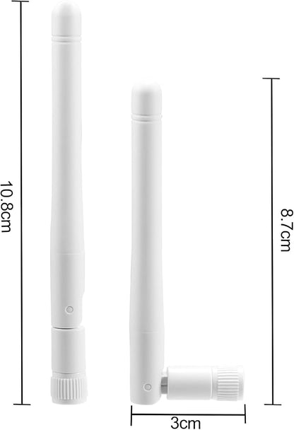 Bingfu External WiFi Antenna RP-SMA 2.4GHz 5GHz 5.8GHz 3dBi Dual Band Wireless - Image 5