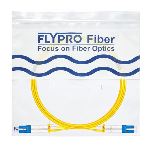 FLYPROFiber- 8M OS2 SingleMode LC to LC Fiber Patch Cable | Length Options: - Image 7