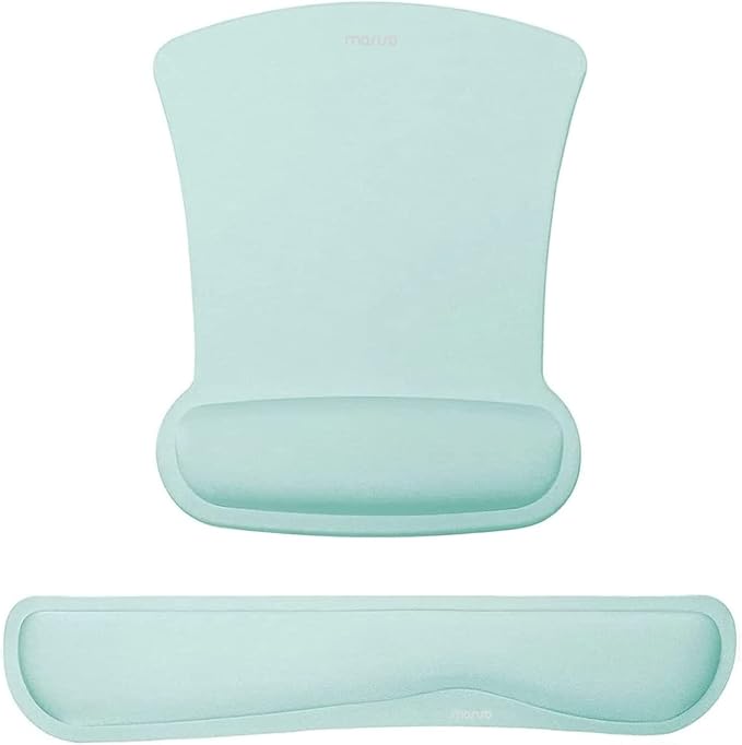 MOSISO Wrist Rest Support for Mouse Pad & Keyboard Set, Ergonomic Mousepad by MOSISO