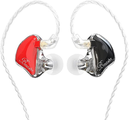 BASN in-Ear Monitors, Bmaster Triple Driver HiFi Stereo Noise-Isolating by BASNAudio