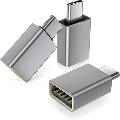 Basesailor USB C to USB Adapter 3Pack, USBC Male to USBA 3.0 Female Adapter by Basesailor