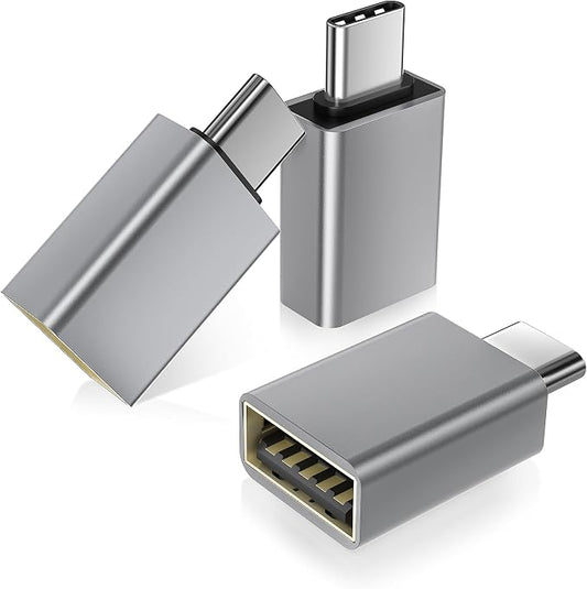 Basesailor USB C to USB Adapter 3Pack, USBC Male to USBA 3.0 Female Adapter by Basesailor