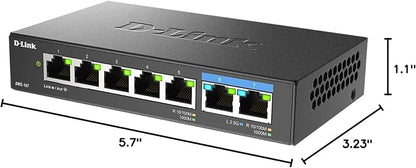 D-Link 7-Port 2.5GB Unmanaged Gaming Switch - Image 7