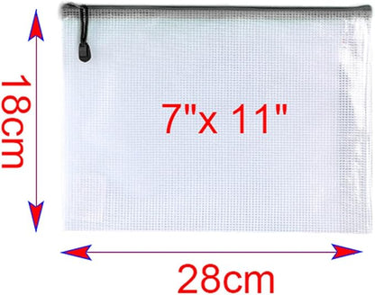 Oaimyy-16Pcs, Plastic Zip File Folders Puzzle Bags - Image 2