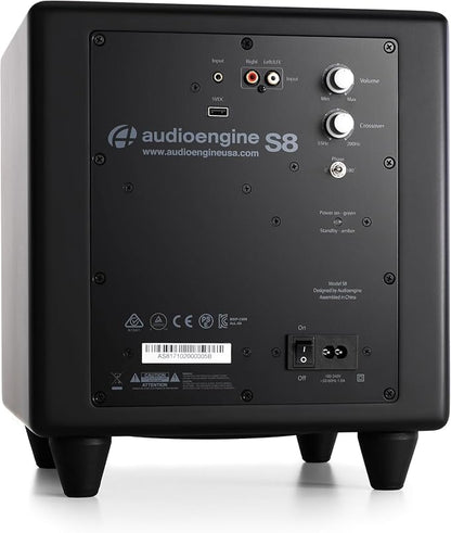Audioengine A2+ Desktop 24 Bit Wireless Bluetooth Desktop Speakers - 60W - Image 7