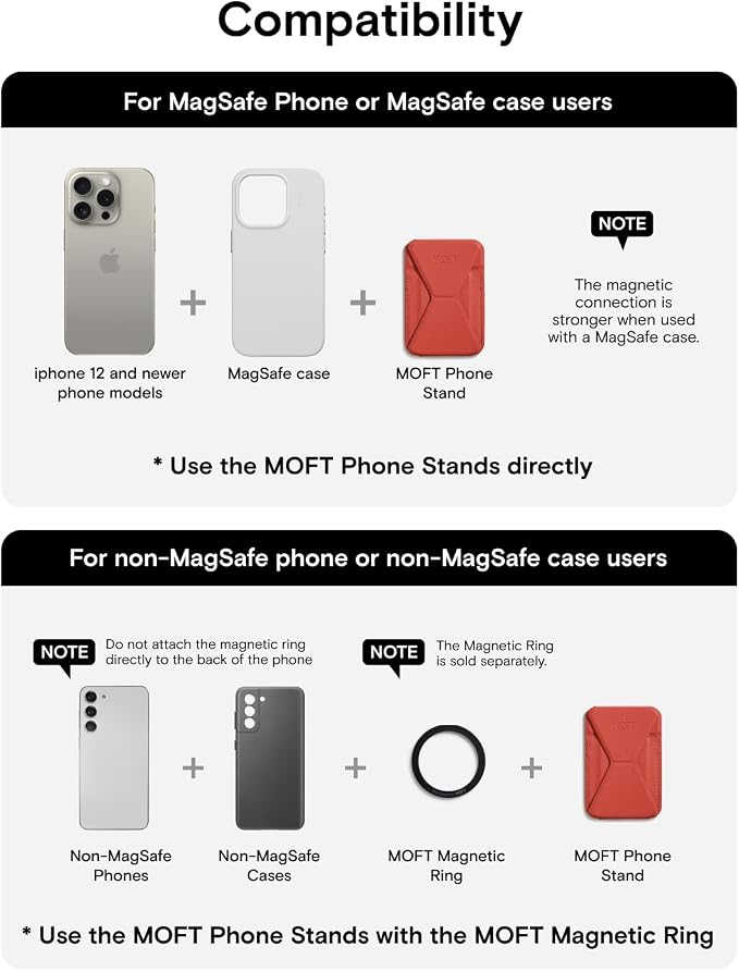 MOFT Magnetic Wallet Stand Compatible - Image 6