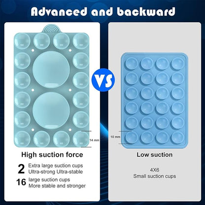 Silicone Suction Phone Holder Mount, Silicon Adhesive Phone Accessory - Image 4