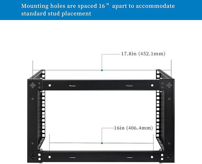 RackPath 6U Wall Mount Network Rack - Image 4