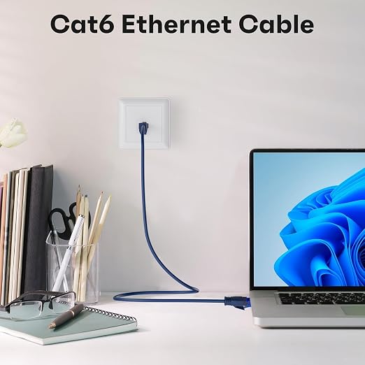 Cat6 Ethernet Cable 1FT, Snagless Short Cat 6 Patch Cord, RJ45 Pure Copper - Image 3