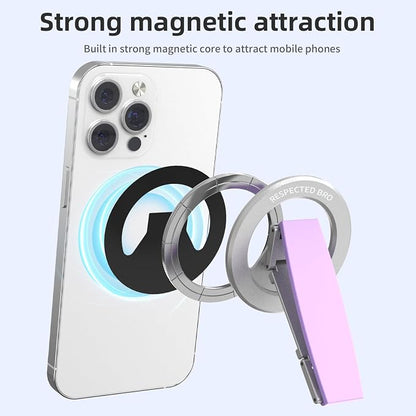 RESPECTED-BRO-Magnetic-Phone-Grip-Stand, Magnetic Phone Ring Holder Kickstand - Image 7
