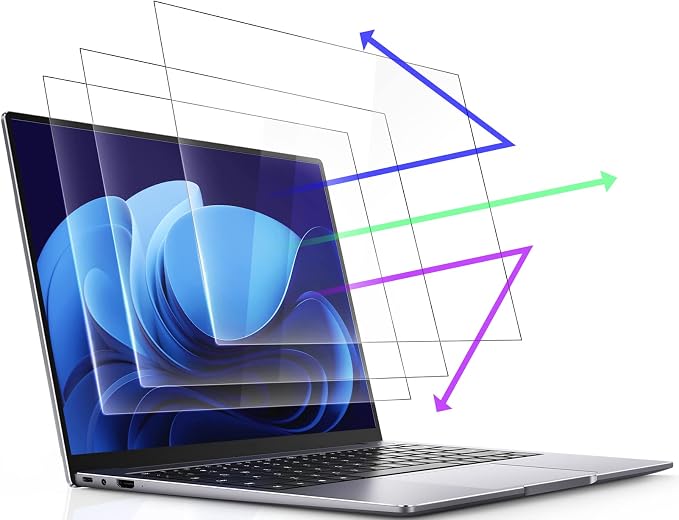 3 Pcs 15.6 Inch Laptop Anti Blue Light Screen Protector by peslv