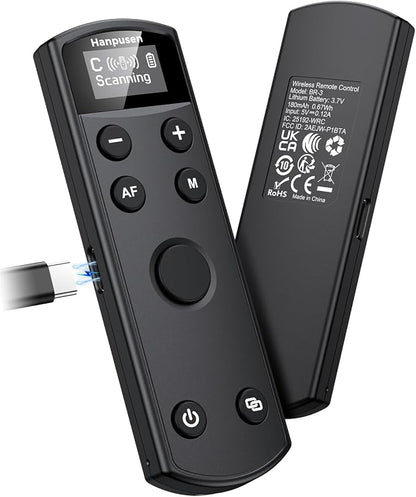 Hanpusen Rechargeable Camera Remote Control by HANPUSEN