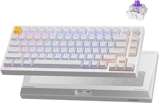P1 HE 75% Wireless Custom Mechanical Gaming Keyboard by Lemokey