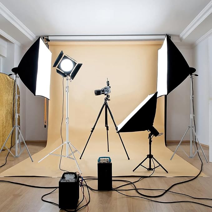 Stainless Steel Heavy Duty Photography Tripod Light Stand, 9.19 Feet/2.8m - Image 7