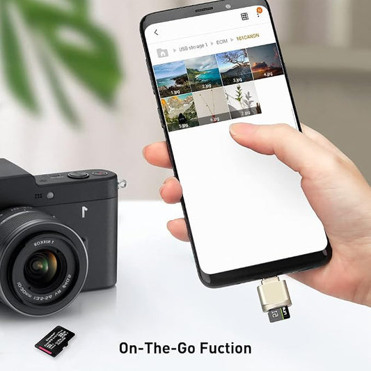 leizhan Type C Micro SD/TF Card Reader - Image 2