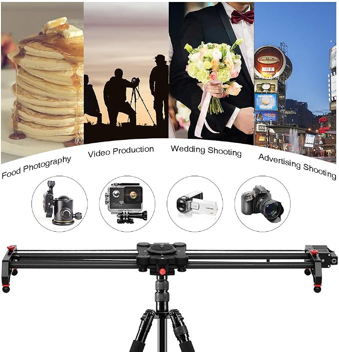 GVM Motorized Camera Slider, Automatic Round Trip, Tracking Shooting and 120 - Image 5