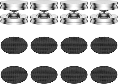 Audiocrast 4X HiFi Speaker Spikes, Isolation Stand Feet Pad, Stainless Steel - Image 7