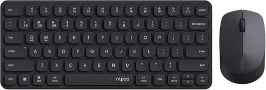 Rapoo 9010M Multi-Device Keyboard and Mouse Combo, 2.4GHz/Bluetooth 5.0/4.0 by Rapoo