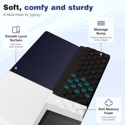 Ospelelf Ergonomic Keyboard Wrist Rest Stand Riser Holder Pad - Image 3