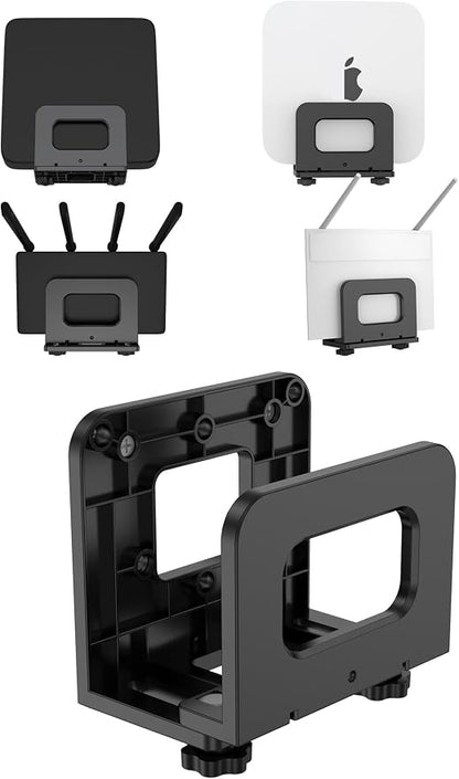 Cable Box Wall Mount for WiFi Router/Modem Shelf for Apple TV/ROKU, Compatible by TYAMTOGSM