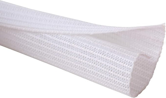 Alex Tech 25ft - 1/8 inch Cord Protector Wire Loom Tubing Cable Sleeve Split by AlexTech