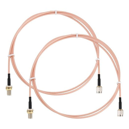 MECCANIXITY SMA Antenna Extension Cable, 3.3ft SMA Male Inner Pin to Female by MECCANIXITY