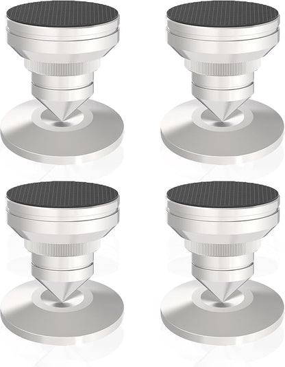 Preffair Adjustable Turntable Feet Stainless Steel Speaker Vibration Isolation by PreffairAudio