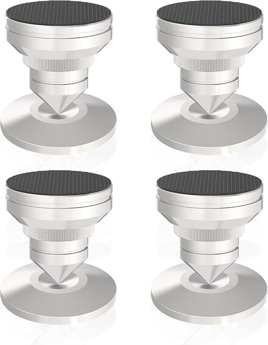 Preffair Adjustable Turntable Feet Stainless Steel Speaker Vibration Isolation by PreffairAudio