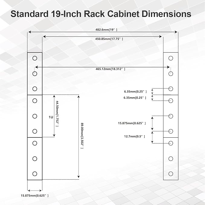 10-Outlet 1U Horizontal PDU Rack Mount Power Strip - Image 5