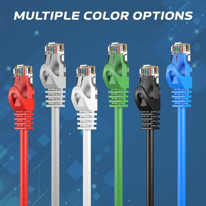 Cables Direct Online 10ft Black Cat5e Ethernet Network Patch Cable Internet Wire - Image 6