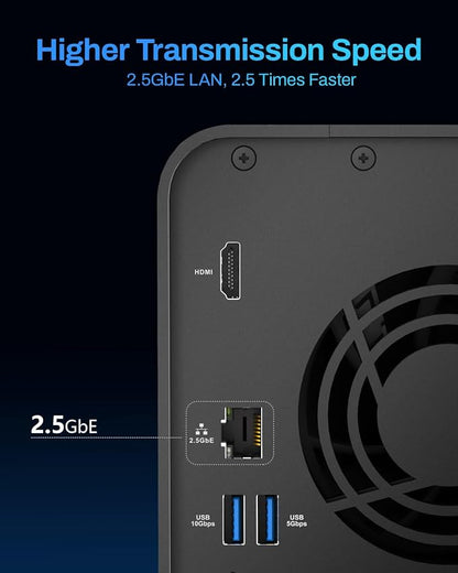 TERRAMASTER F2-425 2-Bay NAS Storage - Image 4
