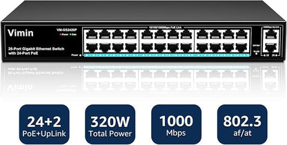 24 Port Gigabit PoE Switch - Image 9