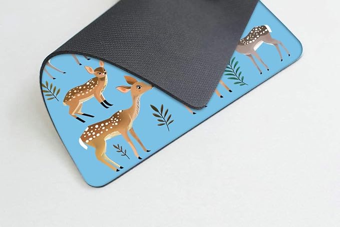 Square Mouse Pad Graceful Deer - Image 4
