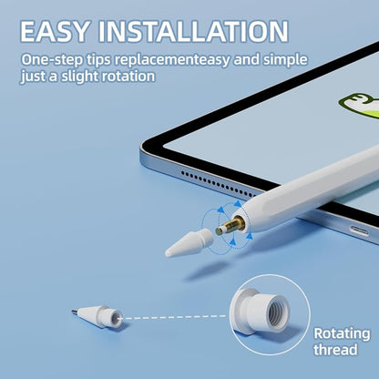 nimin Replacement Tips for Apple Pencil 2nd Gen & 1st Gen- Apple Pencil Spare - Image 5