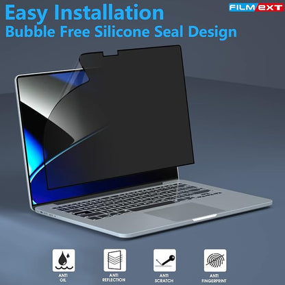 FILMEXT Privacy Screen for Macbook Pro 14 inch, Removable Macbook pro 14.2" - Image 4