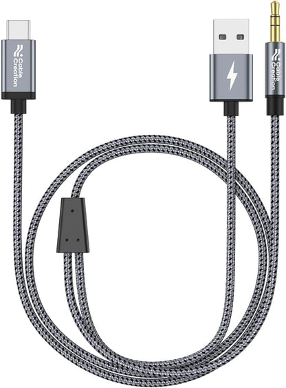 CableCreation USB C to 3.5mm Audio Cable by CableCreation