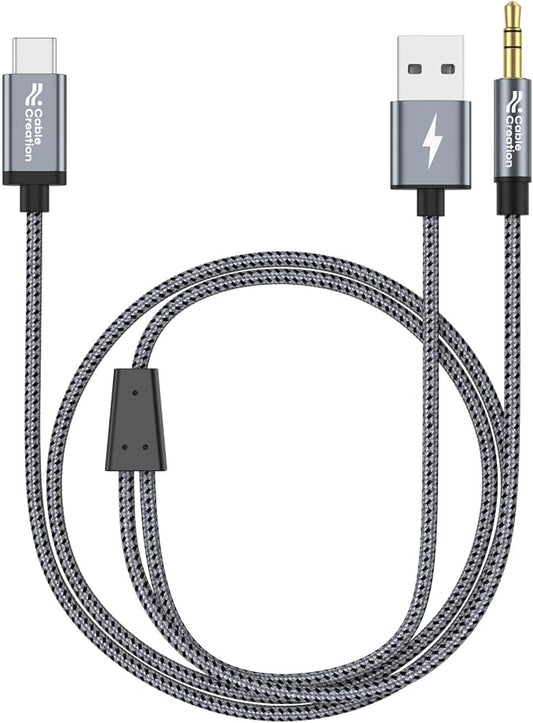 CableCreation USB C to 3.5mm Audio Cable by CableCreation