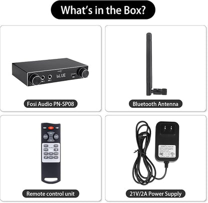 5.3 Bluetooth Audio Amplifier 2-Channel Stereo Hi-Fi Amplifier - Image 7