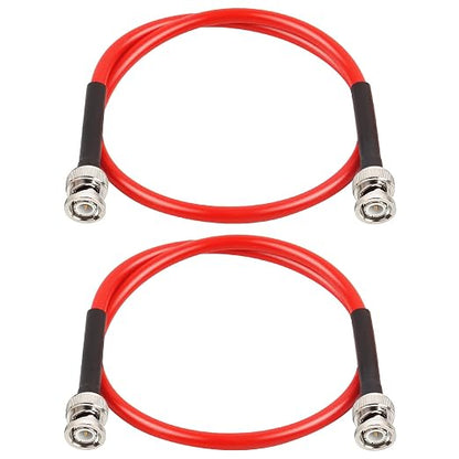MOOKEERF BNC Male Coaxial Cable 50 ohm Ultra Low Loss RG8X Coax Cable by MOOKEERF