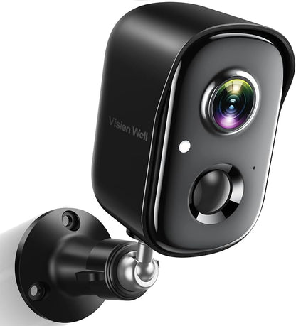 Security Cameras Wireless Outdoor, 2K Battery Powered AI Motion Detection by Unknown