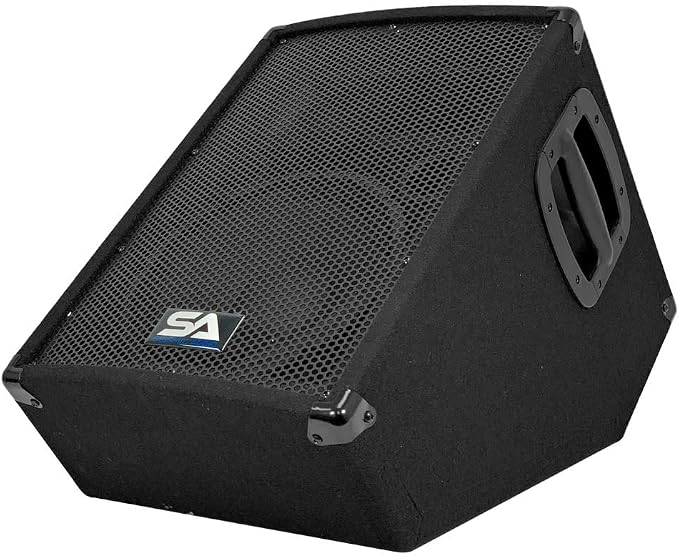 Seismic Audio - SA-10MT-PW-Pair - Pair of Powered 2-Way 10" Floor / Stage - Image 4