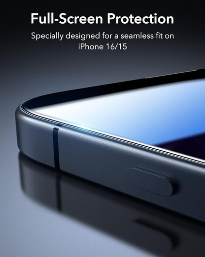 ESR 3 Pack for iPhone 16 / iPhone 15 Privacy Screen Protector, Anti-spy - Image 7